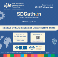 SDGATHON 2025 Hackathon Poster